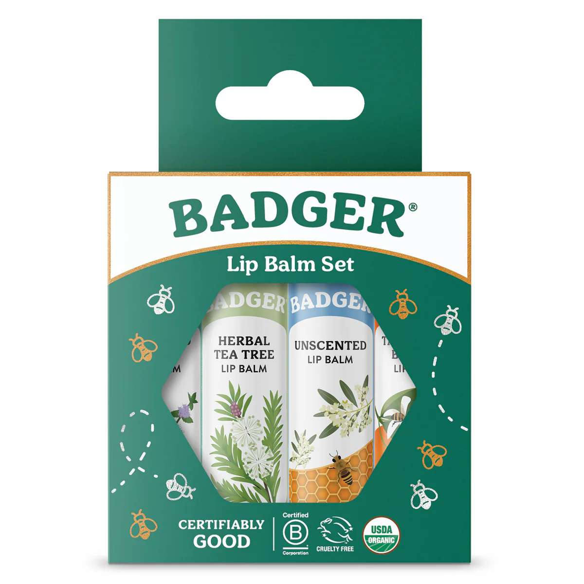 Organic Lip Balm Set